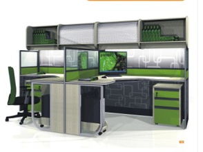 广州办公家具与屏风设计精粹 图文设计制作共冶一炉